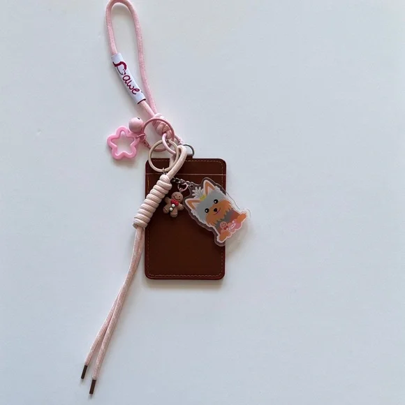 🌸Handmade Yorkie Card & Key Holder - Picture 3 of 10